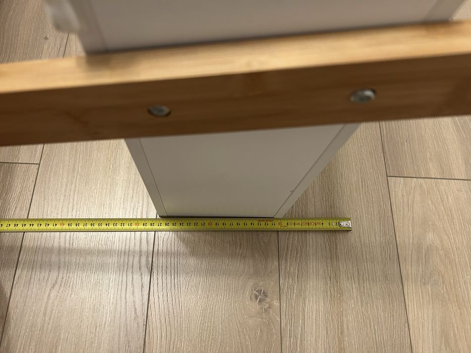 Raft / etajera tip scara din lemn - bambus si mdf