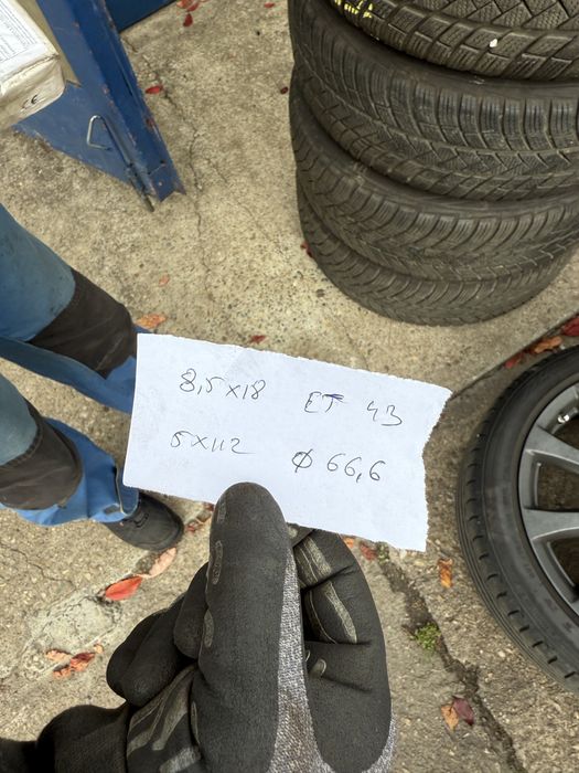 Jante mercedes 18 cu senzori de presiune