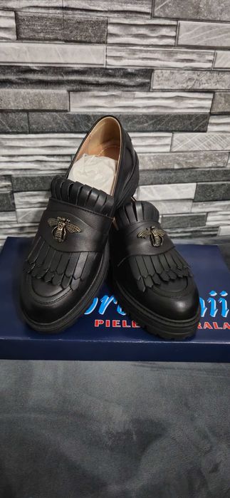 Mocasini nr 37 piele naturala