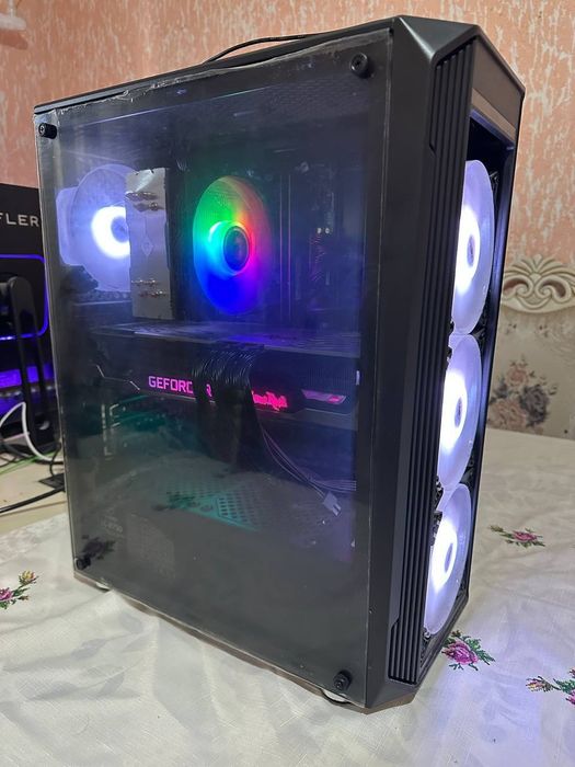 Игровой пк фулл комплект RTX 3080 GameRock 10GB / Ziffler 27” 240hz