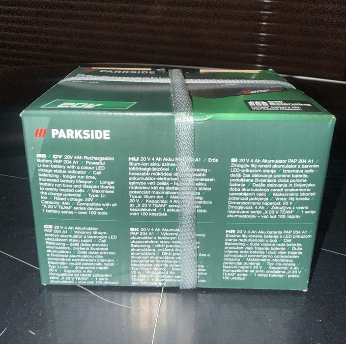 Батерия Parkside 20v 4ah