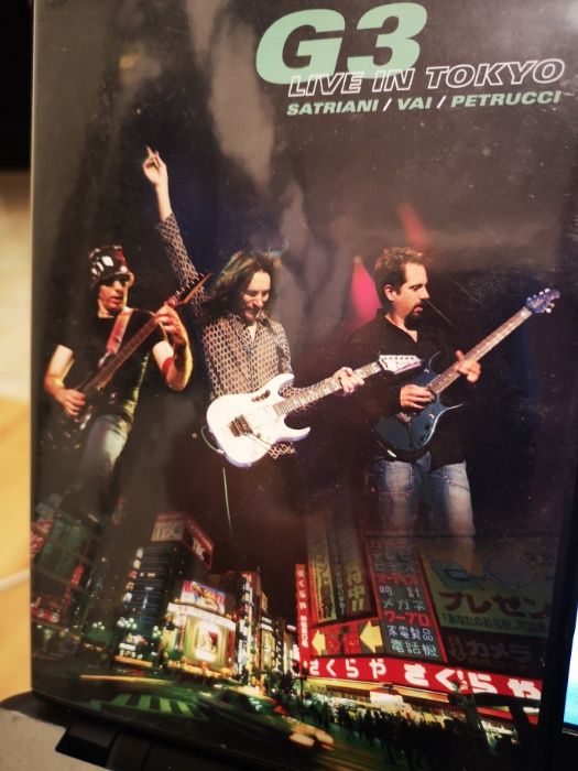 Colectie dvd Malmsteen,Satriani,Vai,Dream Theater