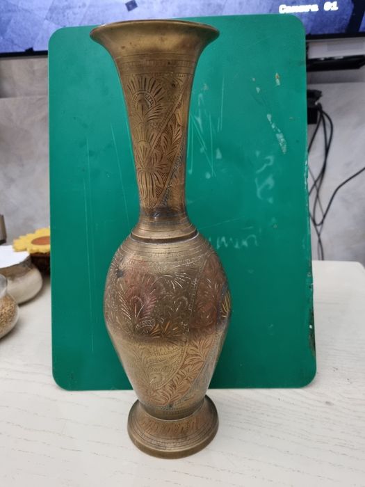 Ваза. Индия. Латунь. Винтаж