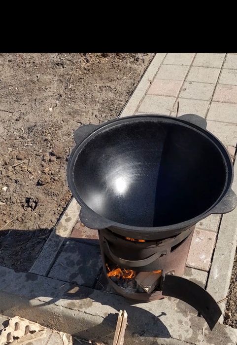 Казаны чугунные,  алюминиевые