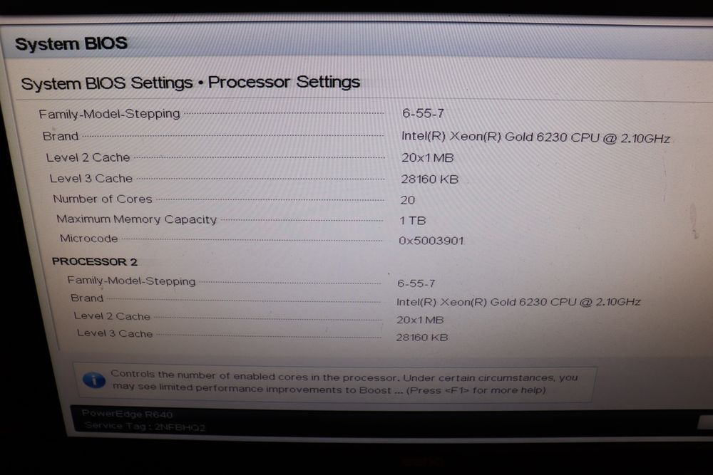 Server Dell PE 1U R640 8SFF 40 Cores Gold 6230 768Gb DDR4 6.4Tb SSD Enterprise  3.6Tb Sas H740P 4x1Gb + 2x10G SFP 2x750W Platinum