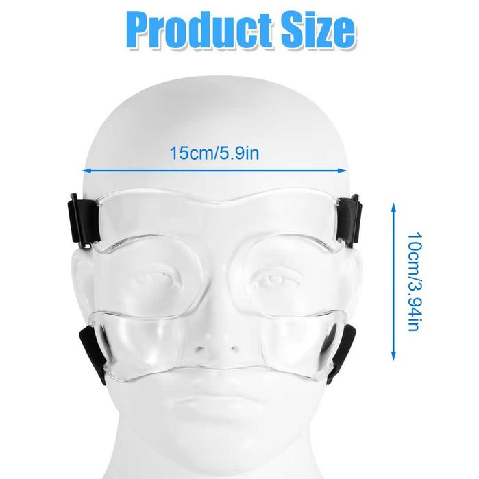 Masca de protecție ajustabilă pentru față