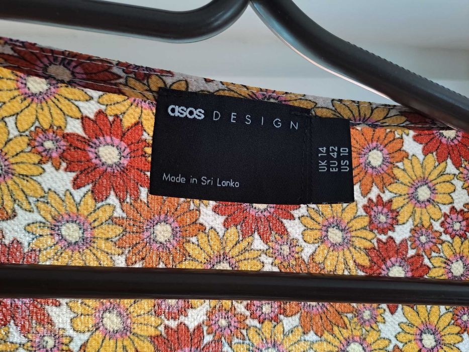 ASOS DESIGN рокля, размер EU 42 (UK 14)