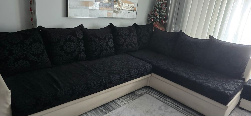 Холова гарнитура, ъглов диван, мека мебел ТОП СЪСТОЯНИЕ