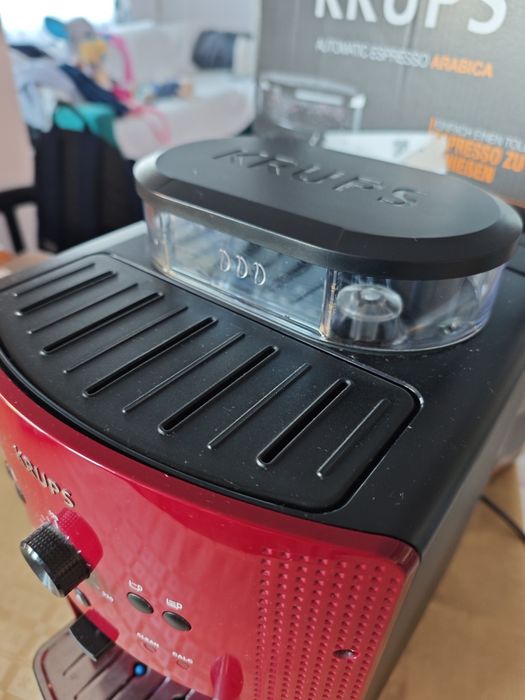 Espressor automat Krups Espresseria pentru cafea boabe– stare foarte buna, revizie februarie 2026 cu garantie 1 an