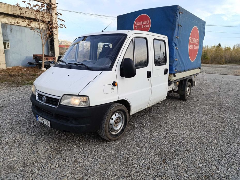 Vand Fiat Ducato, 2.3 jtd, 7 locuri, prelata