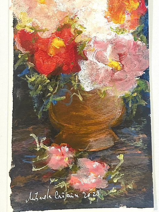Tablou pe hartie in acrylic