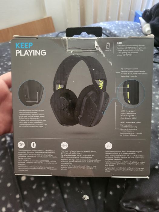 Casti gaming Logitech G435