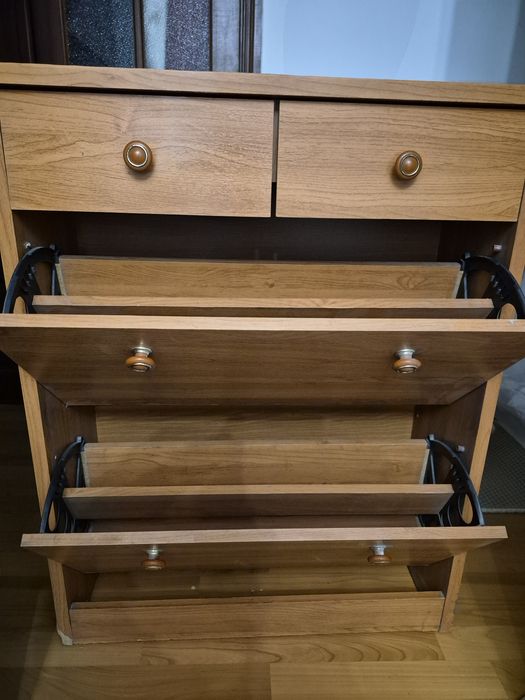 Тумба под обувь  с ящиками