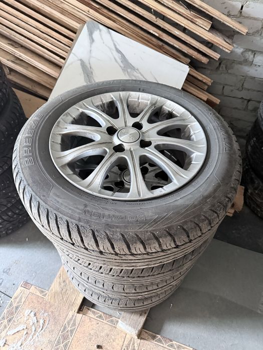 Титановый диск с резиной