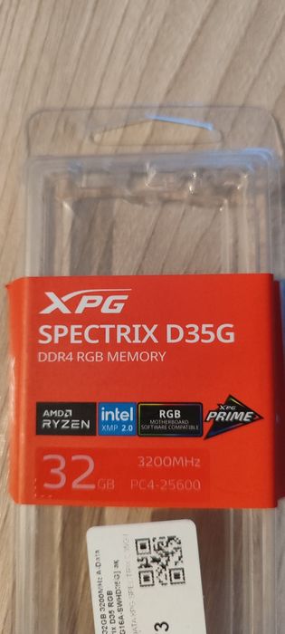 Оперативная память 32Гб DDR4
