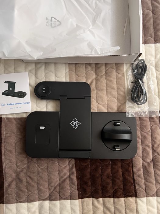Statie de incarcare wireless 6 in 1