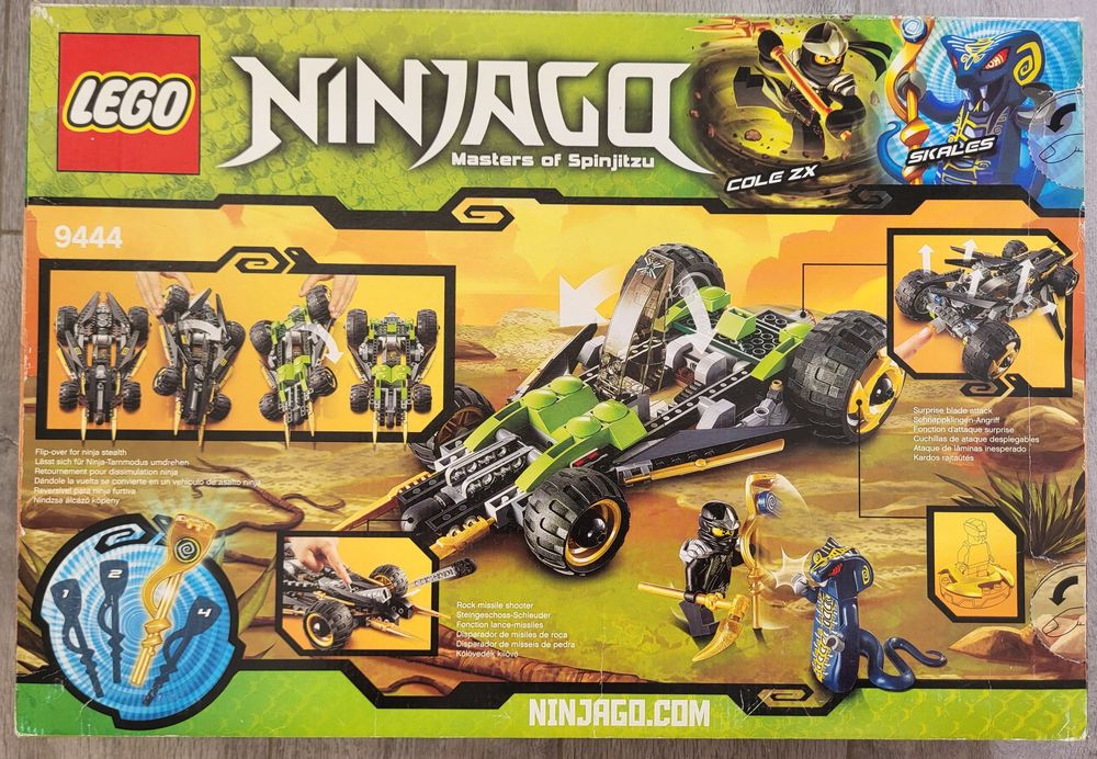 Lego Ninjago 9444 Cole's Tread Assault