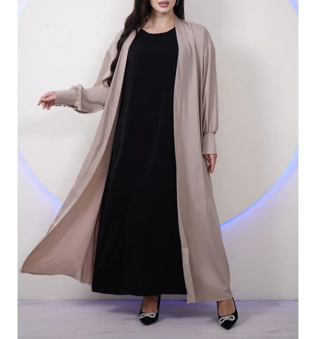 Новая бежевая абайка