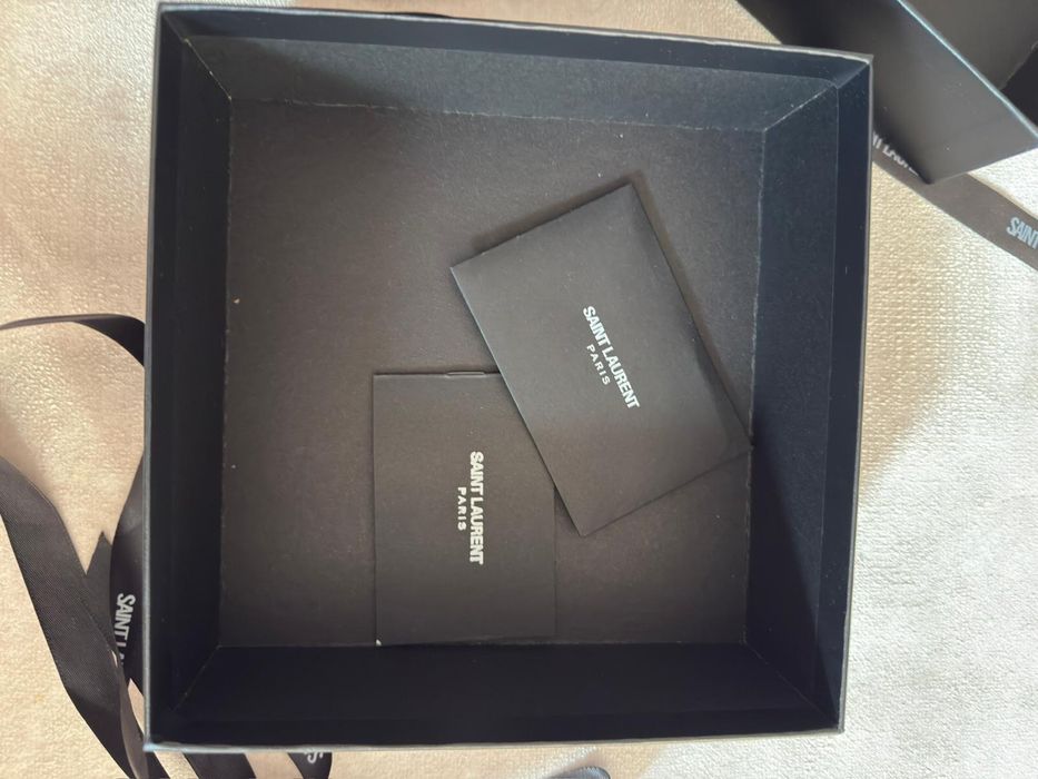 Saint Laurent Cassandre Logo Belt