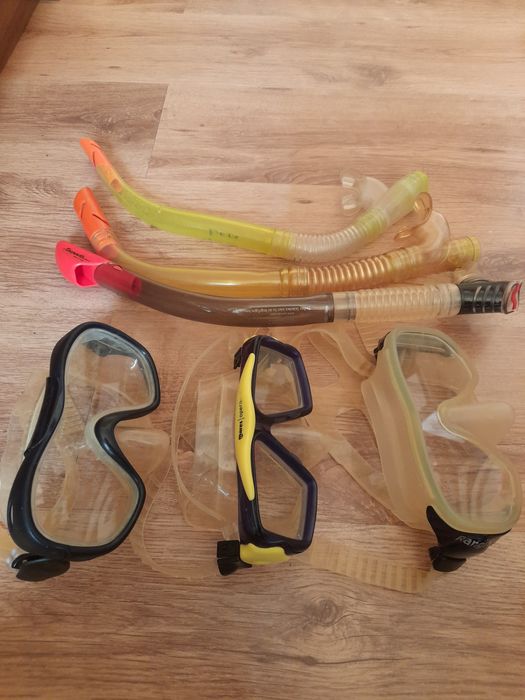 Mască /vizor scafandru - scufundări + tub cadou