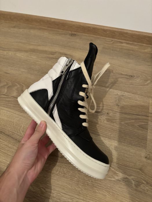 Rick Owens Geobasket(black/milk)