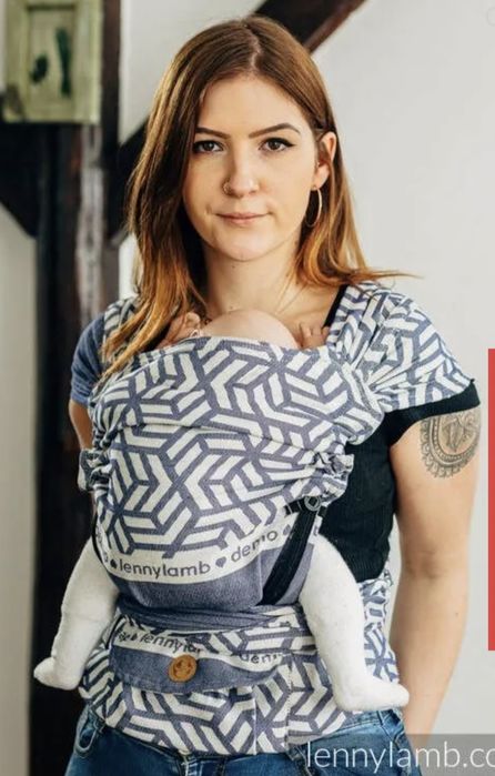 Хибридна бебеносеща раница Leni Lamb