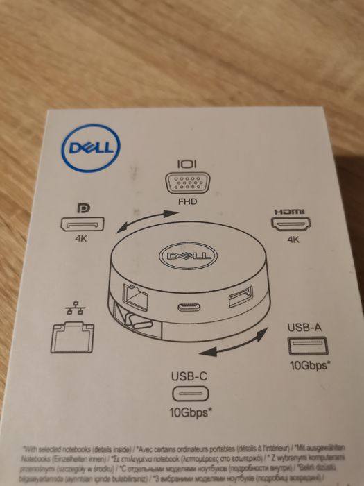 Docking station Dell DA300, USB-C, portabil