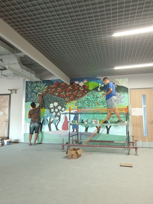 Роспись стен, аэрография, мурал, сурет, Барельеф, рисование, Граффити