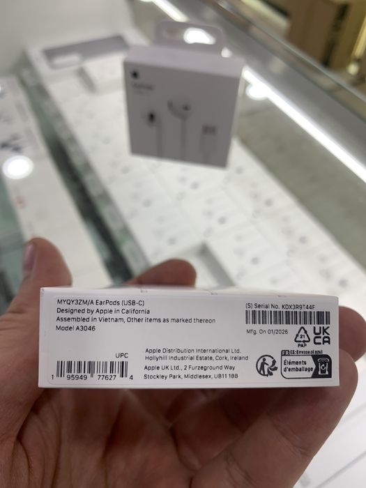 EarPods USB-C orginal 100% naushnik iphone 15 16 17