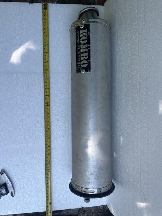 Toba moto sport aluminiu Rombo exhaust racing