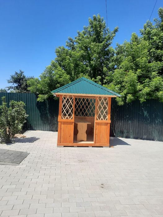 Беседки из дерева
