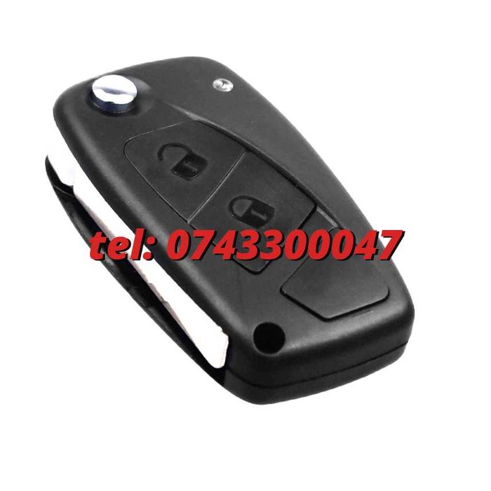 Carcasa Telecomanda Auto 3 Taste Pt. Fiat Ulysse Stilo Panda Grande Punto Carcasa Telecomanda -Blank Telecomanda Briceag
