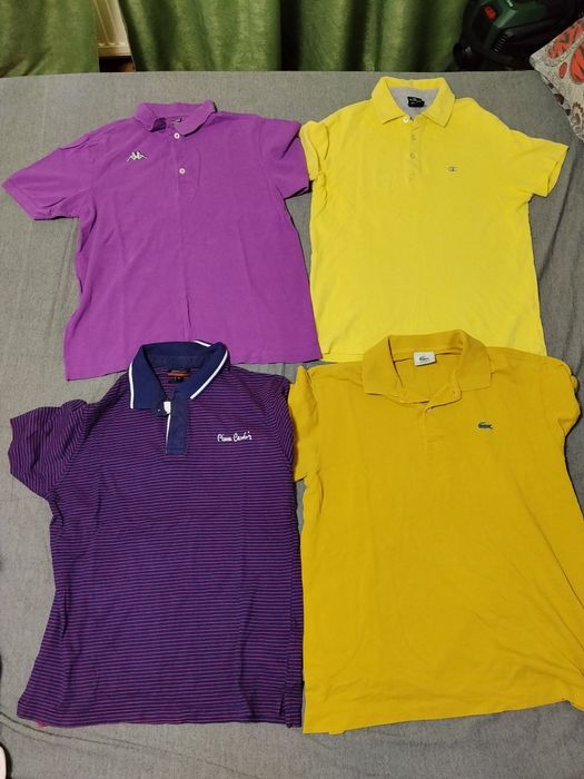 Lot 5 tricouri polo firmate