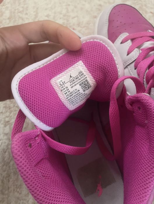 vand jordan 1 mid pink