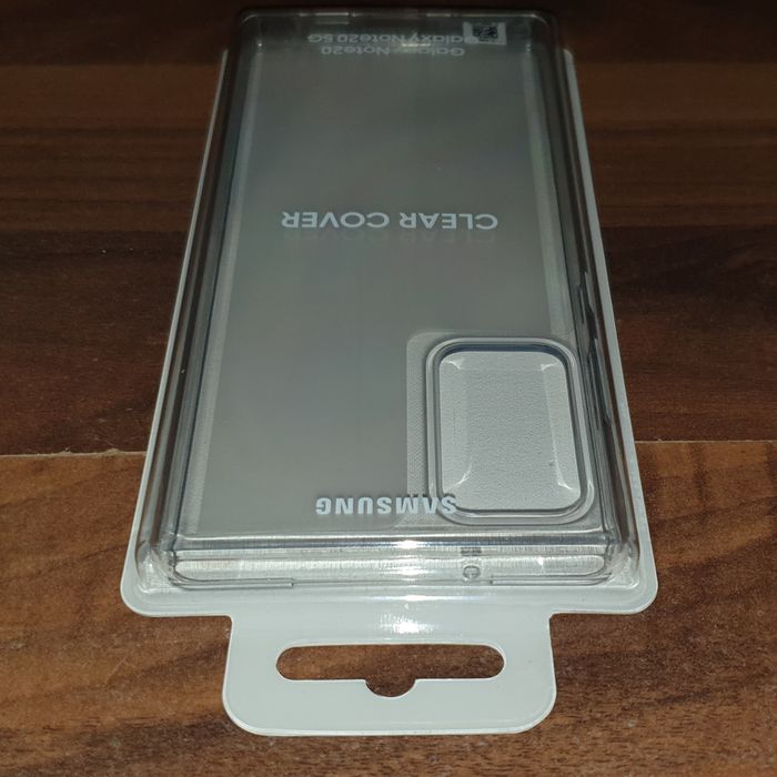Husa silicon originala Samsung Clear Cover Note 20 N980 Note20 5G N981