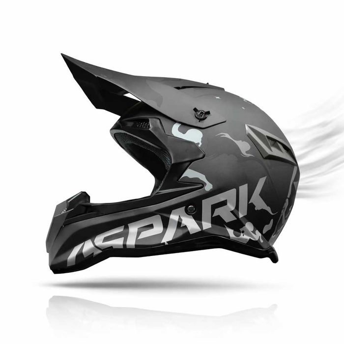 Кросова каска SPARK, Full Face, DOT Сертификат, Размер: L