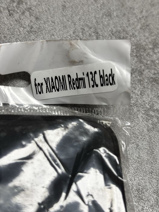 Husa silicon Xiaomi Redmi 13c neagra