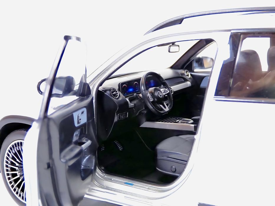 Machetă Mercedes-Benz EQB NZG-Iridium Silver