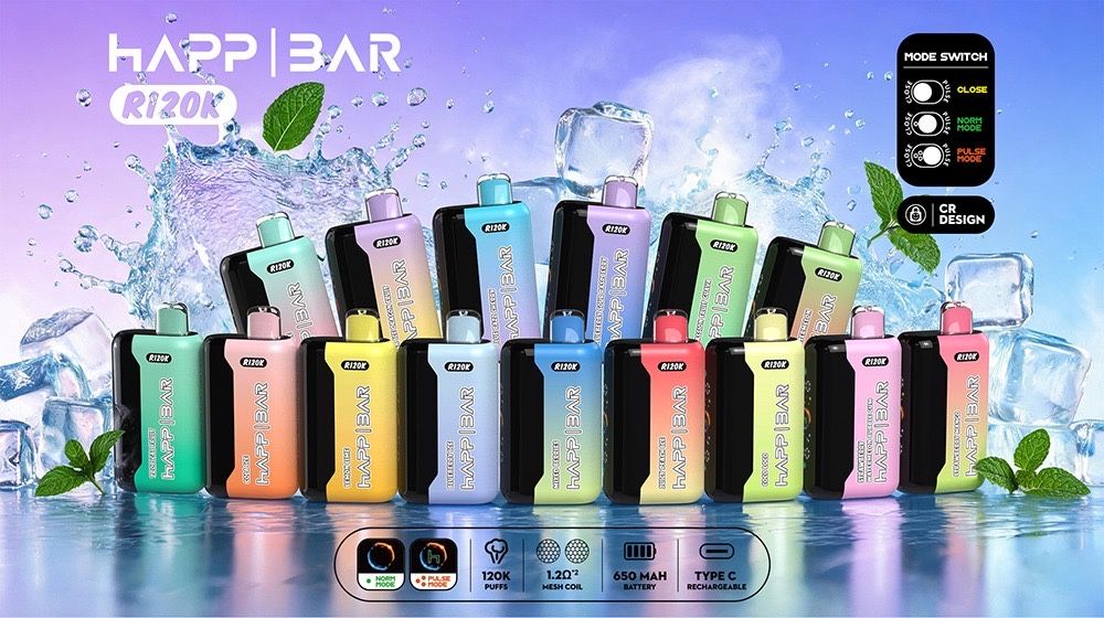 Vape HAPP-BAR 120k 2 moduri