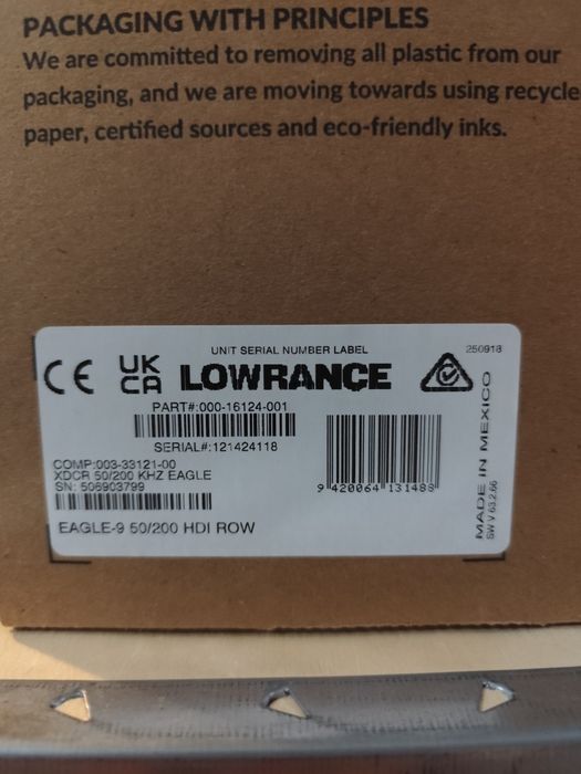 Сонар Lowrance Eagle 9