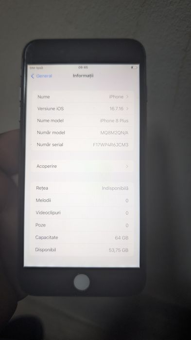 iPhone 8Plus  64 GB baterie 100%