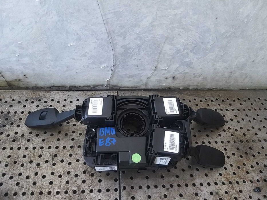 Bloc manete semnalizare stergator parbriz spirala volan bmw seria 1 e87 698957103 0141834405 3910020812903