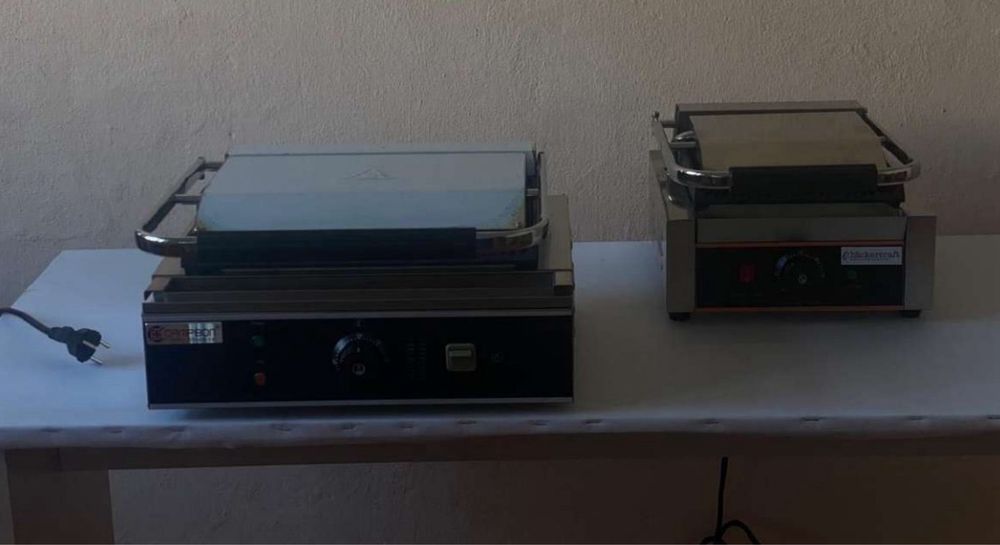 Слайсер и пресс гриль