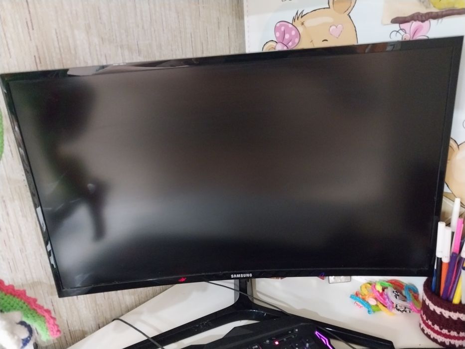 Игровой системный блок компьютер монитор