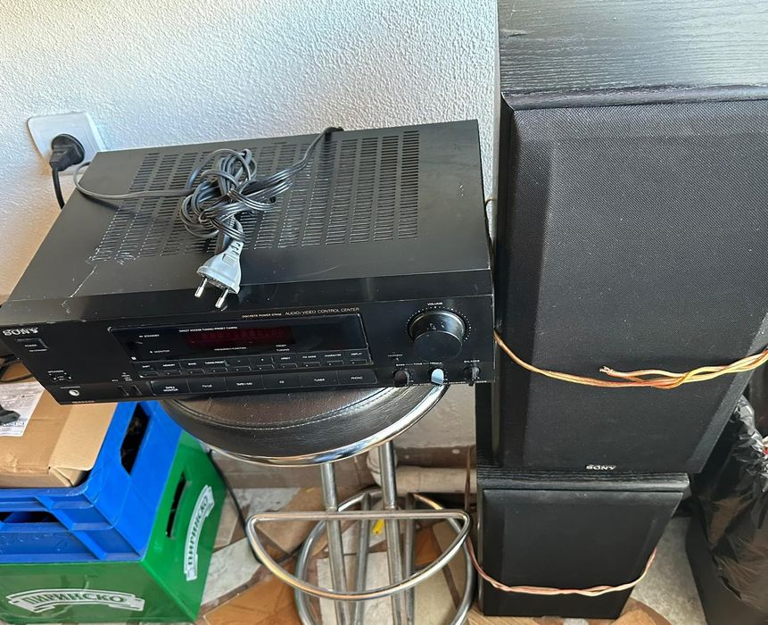 Sony уредба усилвател +колони