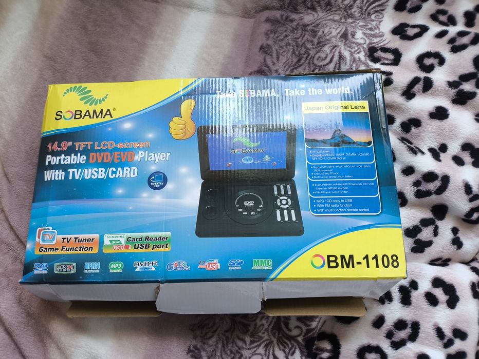 ДВД плейер новый.