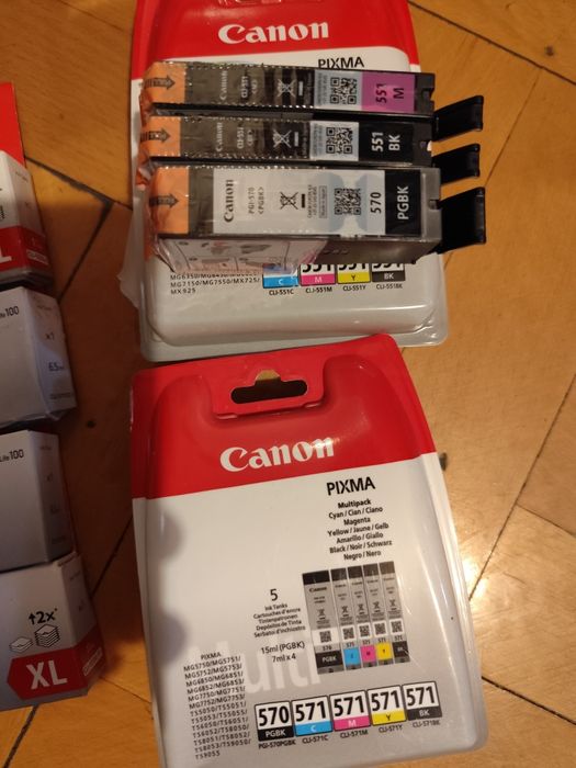 Cartuse pixma 570, 571, pixma 551 XL