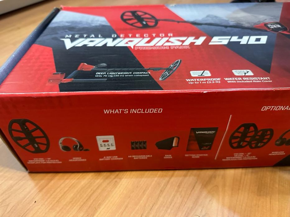 Металлоискатель Vanquish 540