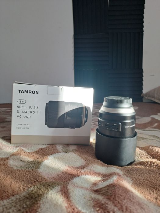 Obiectiv Tamron SP 90 mm MACRO (ca nou)