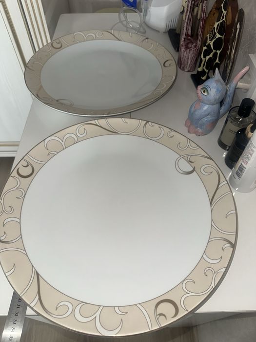 Етке арналған табақ, блюдце для бешбармака